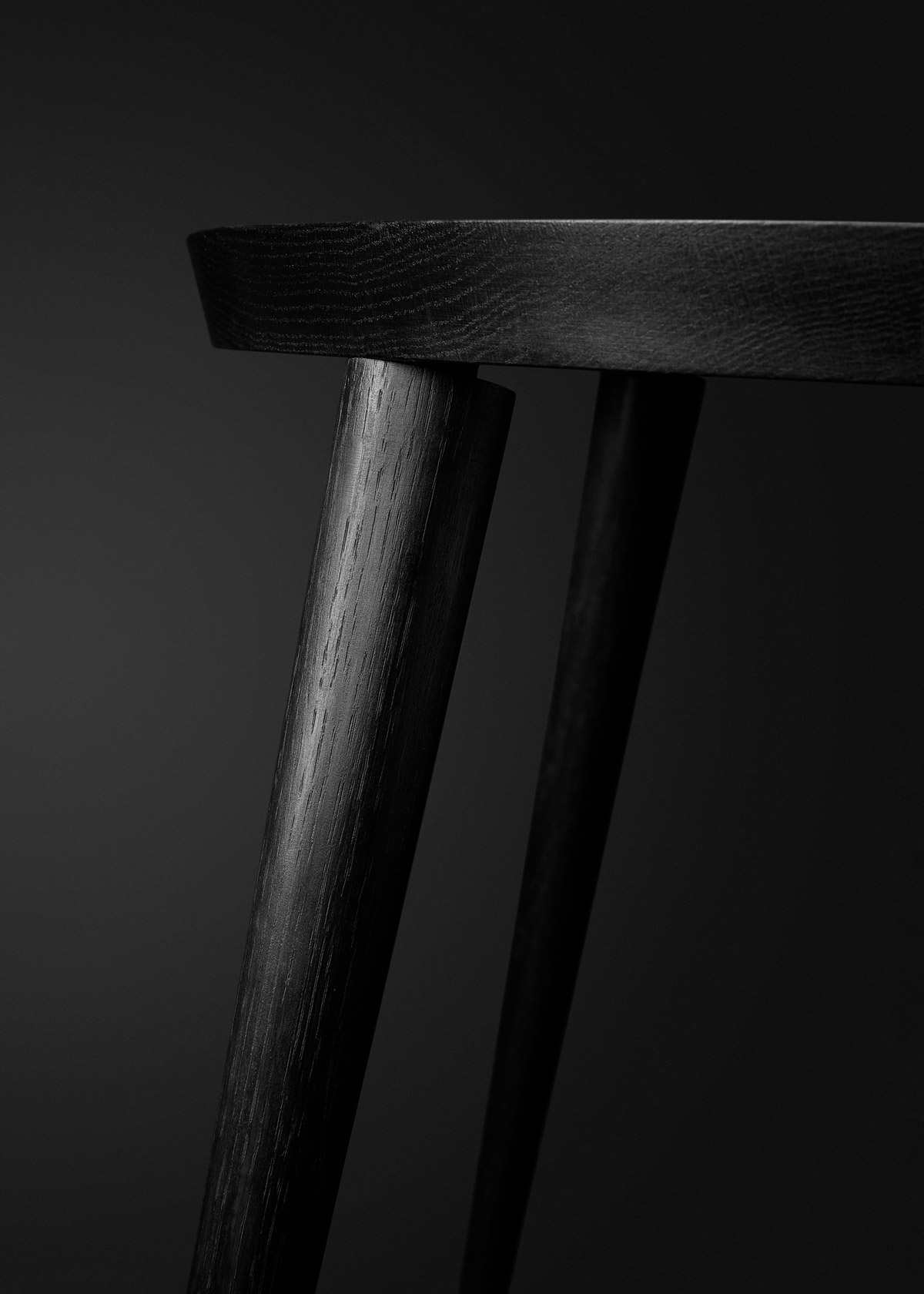 C | X Coffee Table – Ebonised Oak