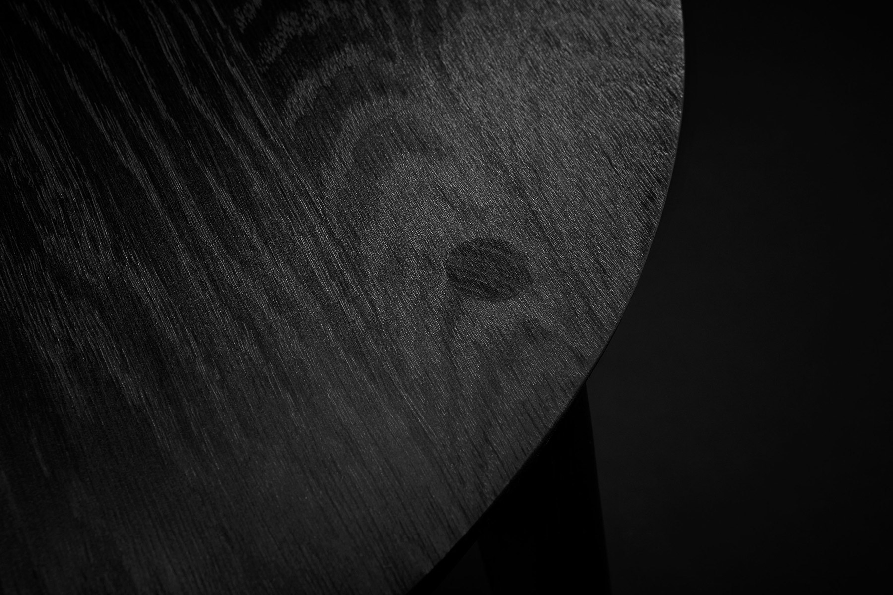 C | X Coffee Table – Ebonised Oak